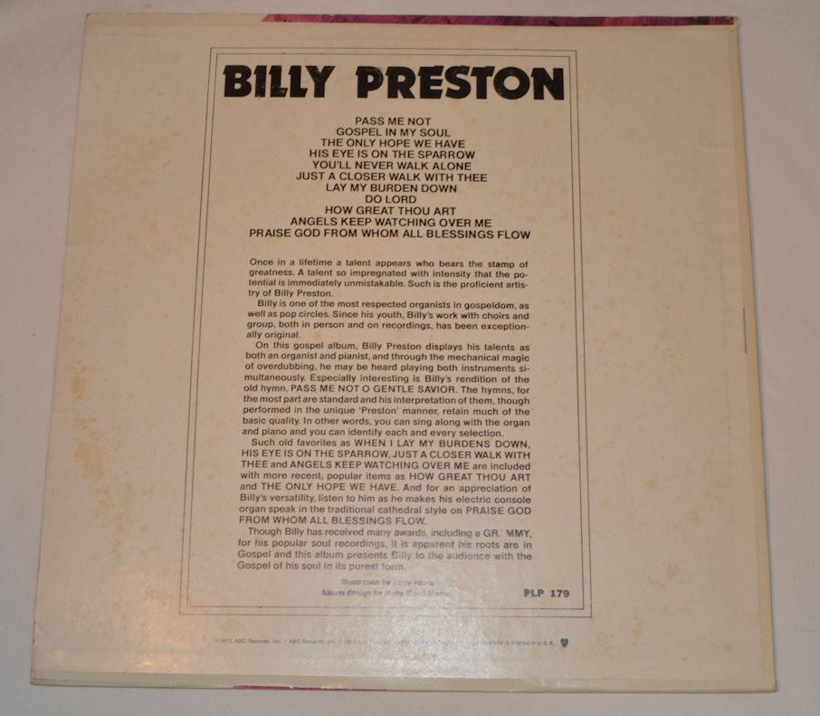 Preston, Billy - Gospel In My Soul