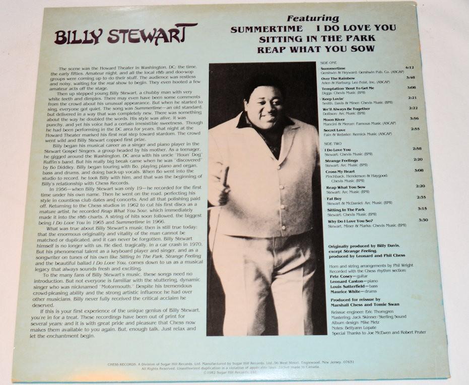 Stewart, Billy - Greatest Sides