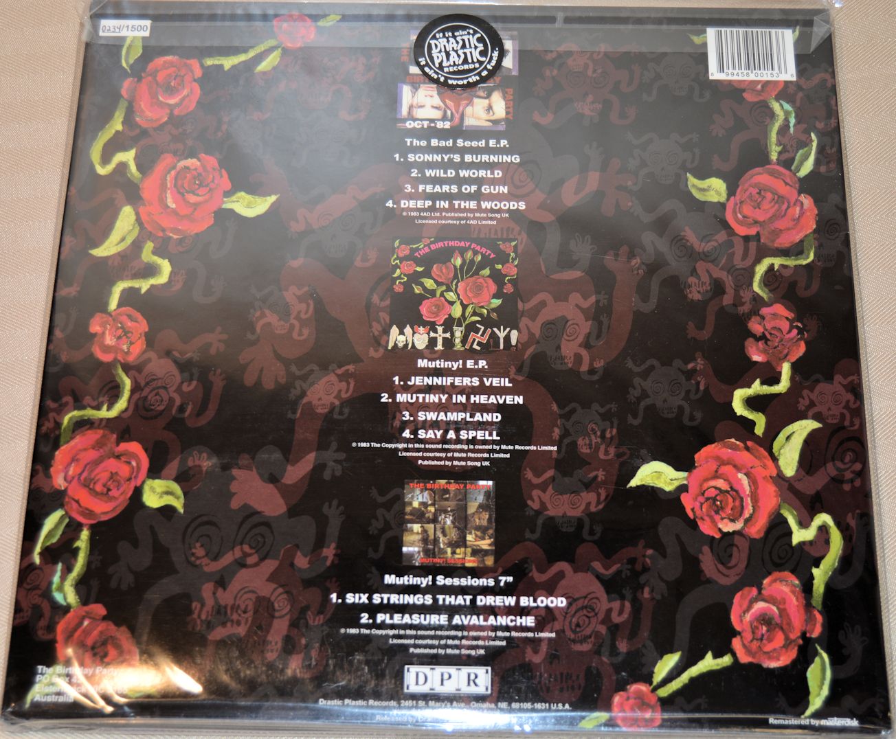 Birthday Party - Mutiny/The Bad Seed – Joe's Albums