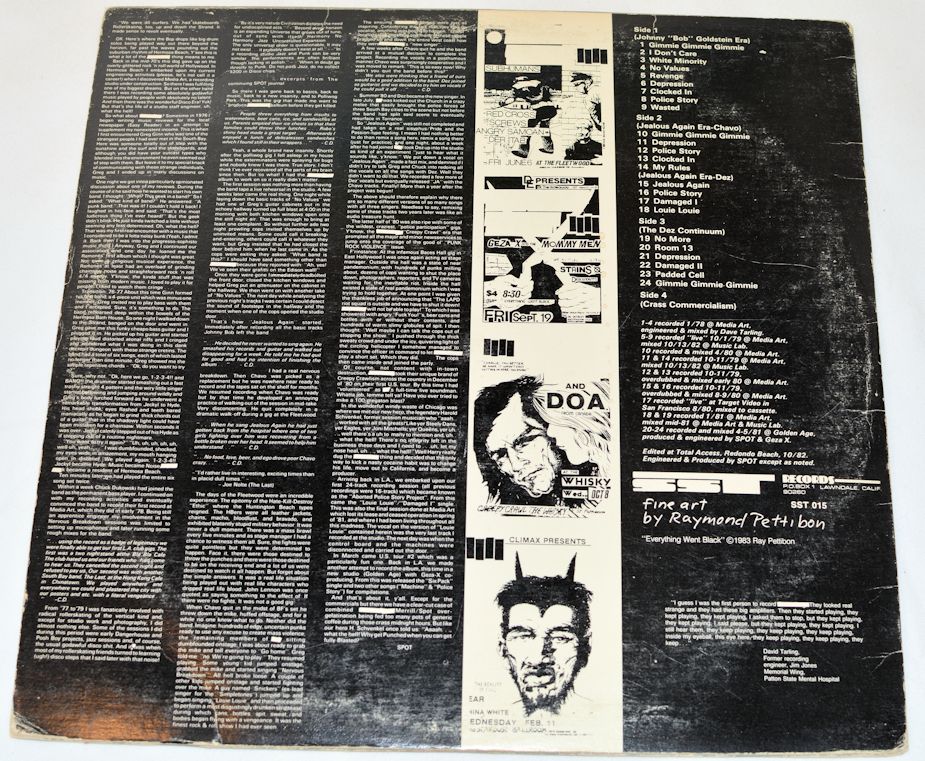 Black Flag - Everything Went Black