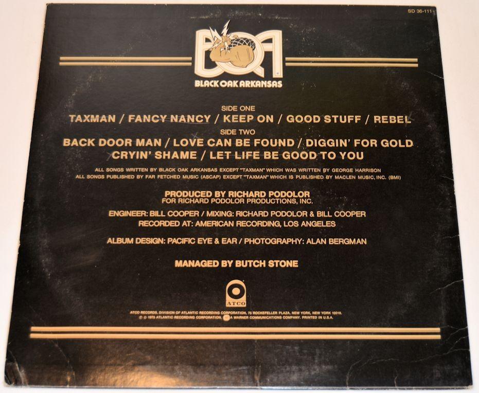 Black Oak Arkansas Ain't Life Grand Joe's Albums