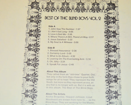Blind Boys, The - Best Of Vol. 2