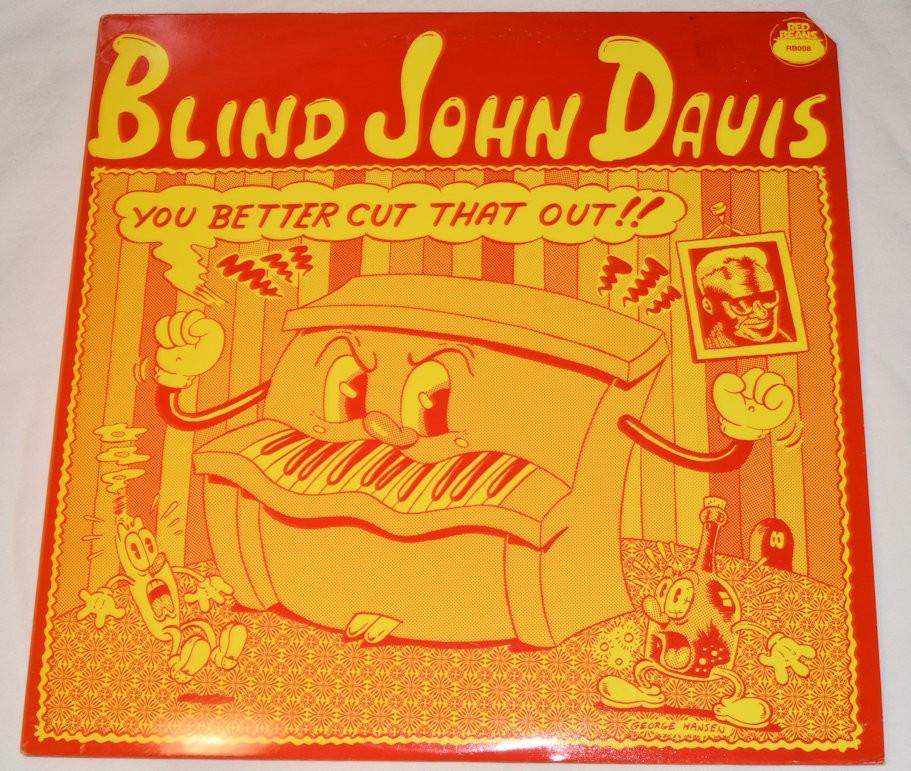 Davis, Blind John - You Better Cut That Out