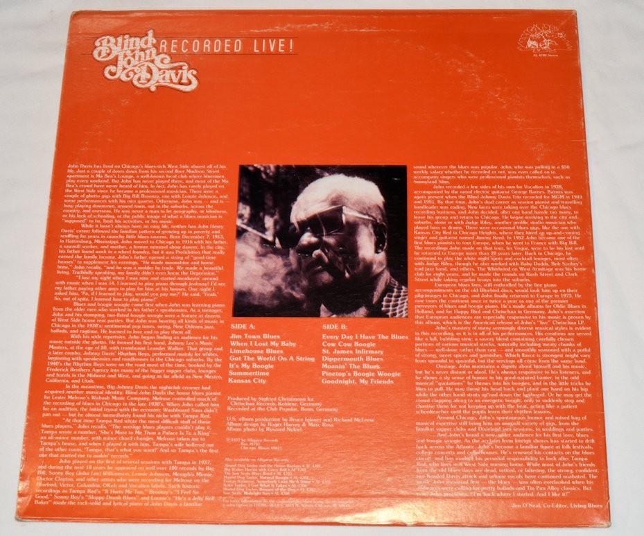 Davis, Blind John - Stomping On A Saturday Night