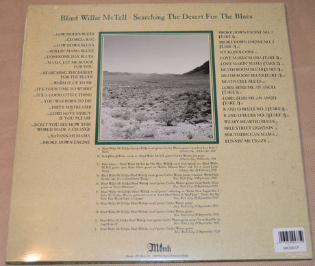 Blind Willie McTell - Searchin' The Desert For The Blues