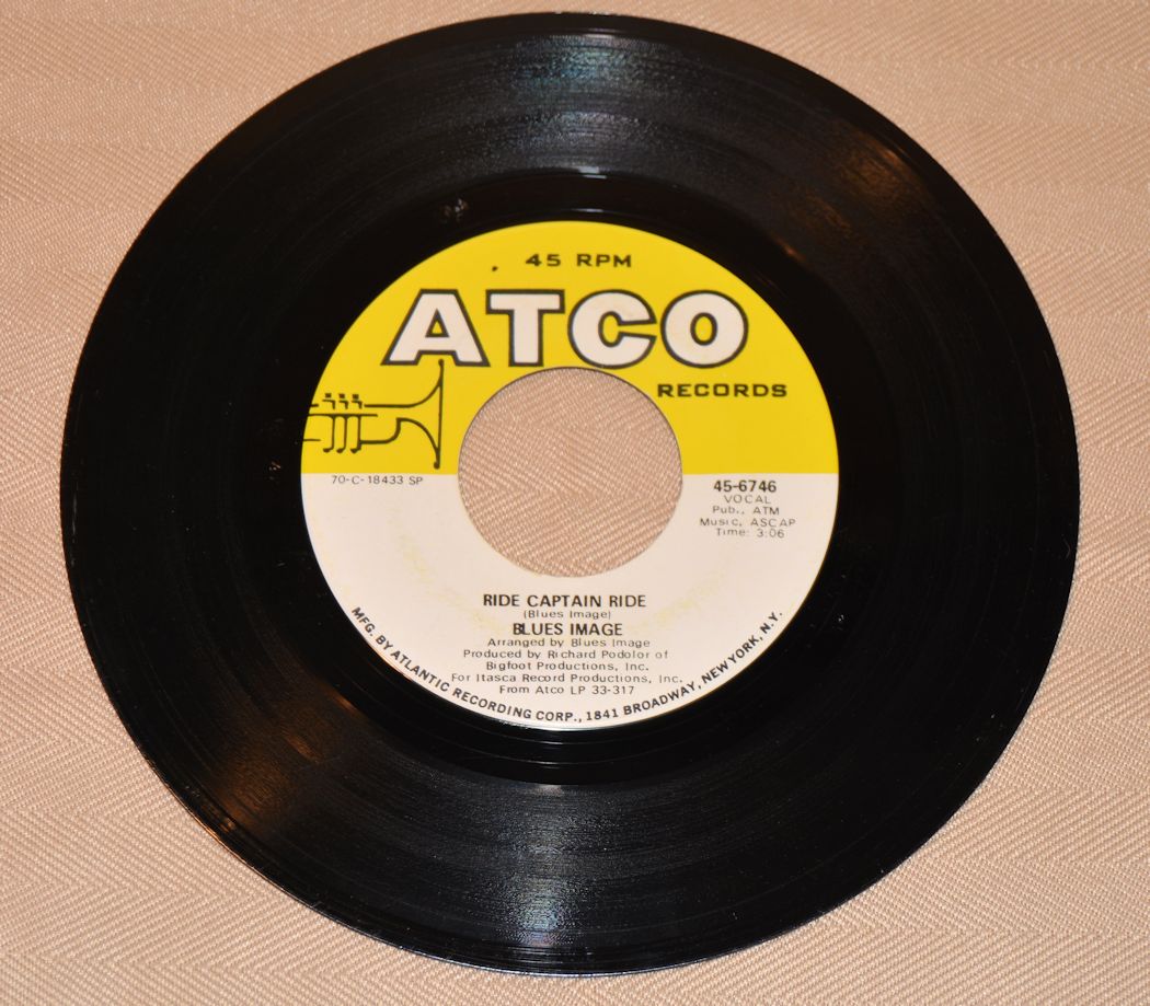 Blues Image - Ride Captain Ride/Pay My Dues