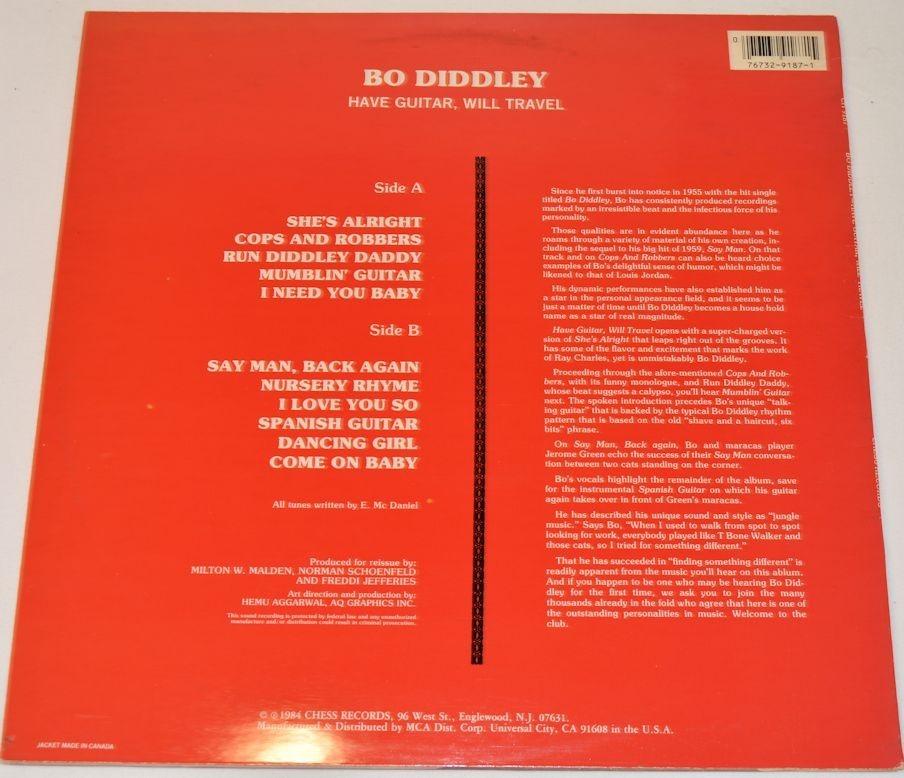 Diddley, Bo - Have Guitar Will Travel