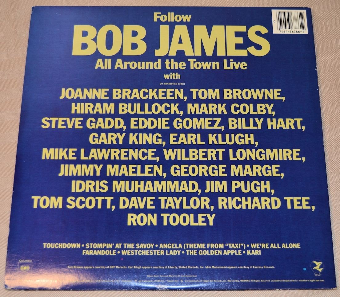 James, Bob - All Around The Town