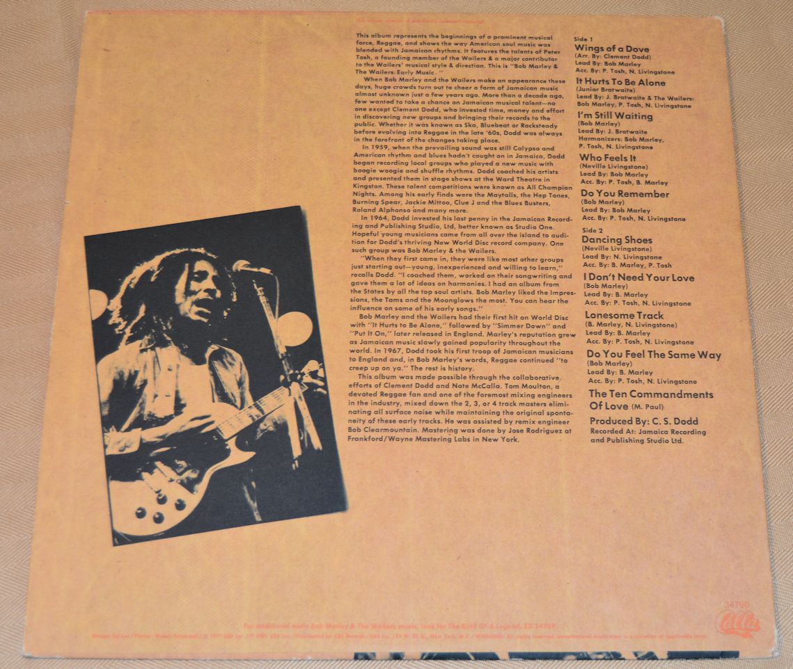 Marley, Bob - Early Music