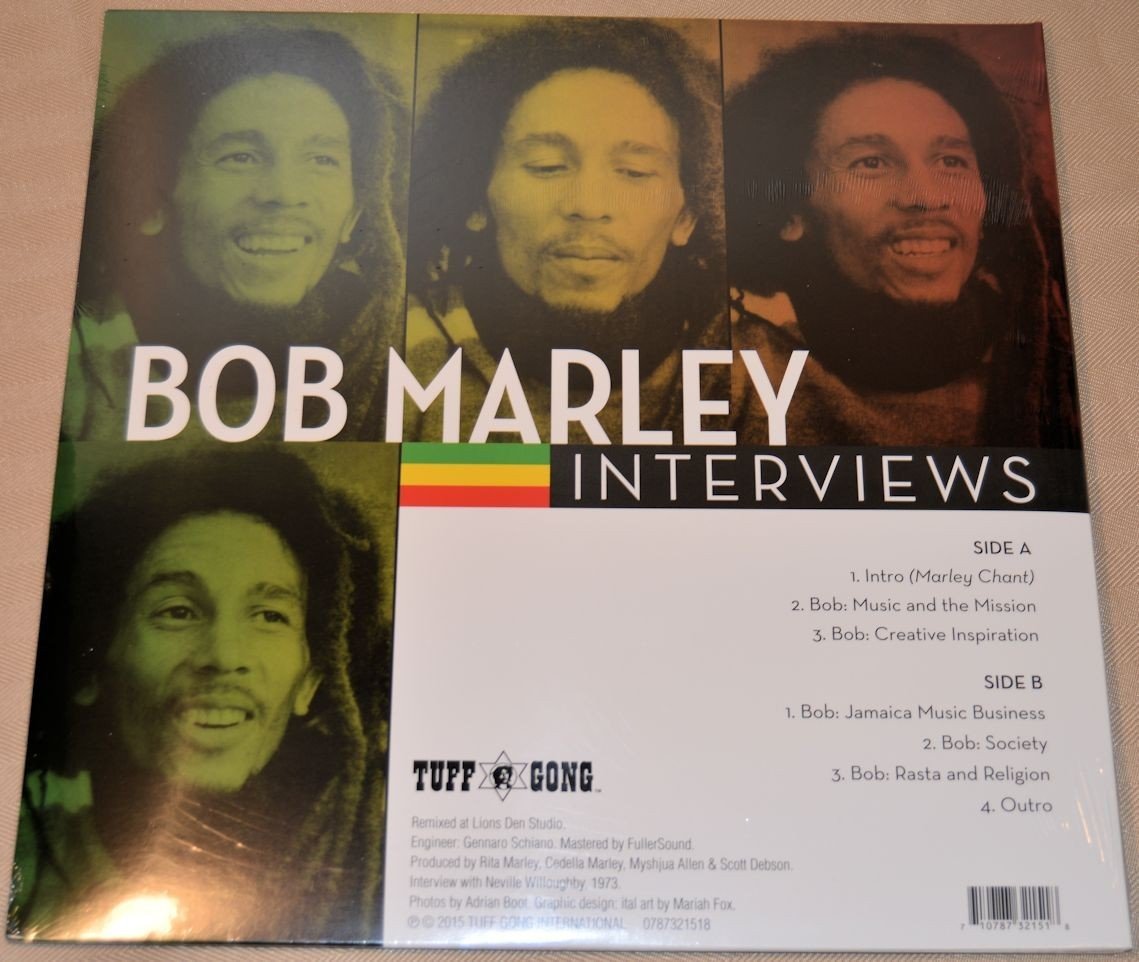 Marley, Bob - Interviews: So Much Things To Say