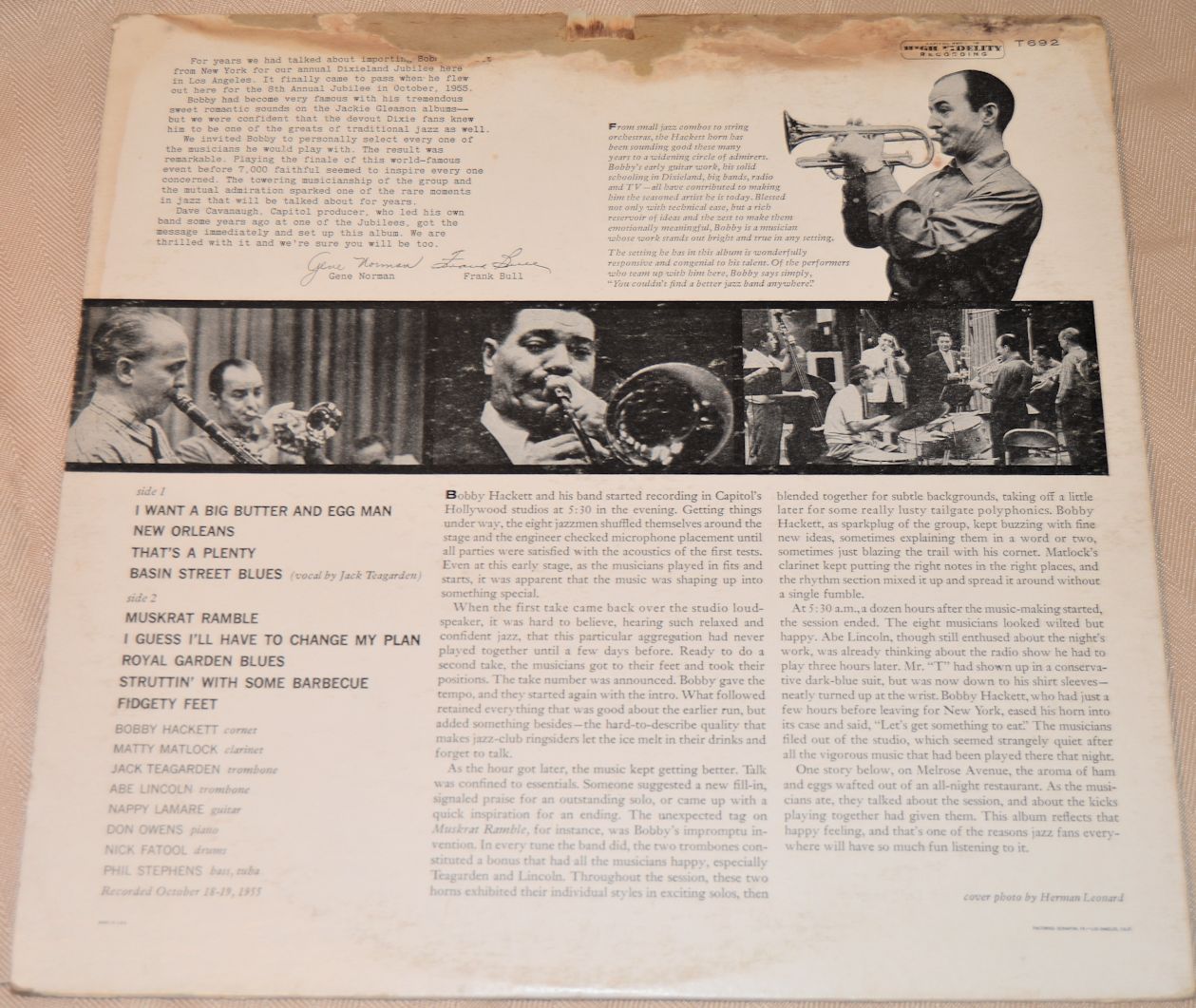 Hackett, Bobby - Coast Concert