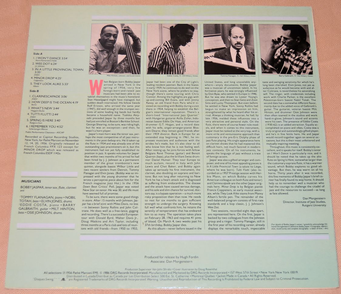 Jaspar, Bobby - In Paris