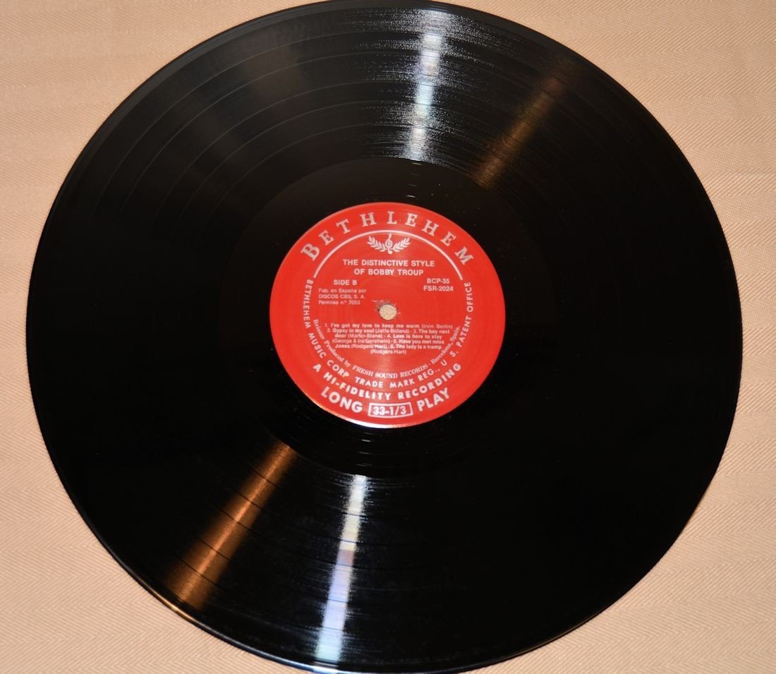 Troup, Bobby - The Distinctive Style Of