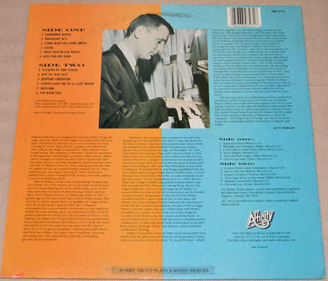 Troup, Bobby - Plays Johnny Mercer
