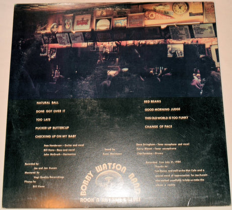 Watson, Bobby - Recorded Live At The Met Cafe