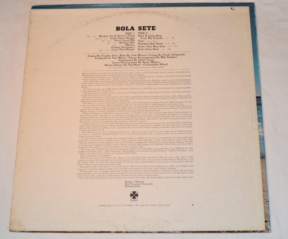 Sete, Bola - Workin On A Groovy Thing