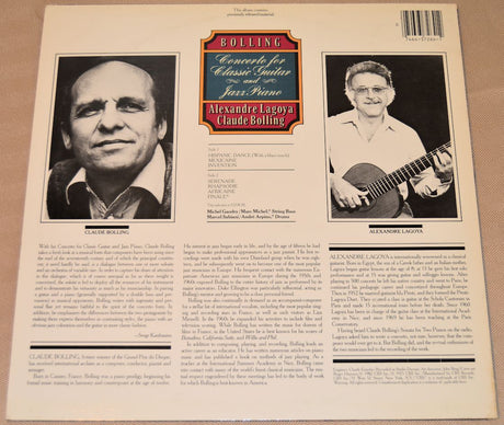 Bolling, Claude - Concerto For Classic Guitar and Jazz Piano