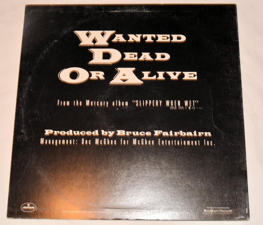 Bon Jovi - Wanted Dead Or Alive