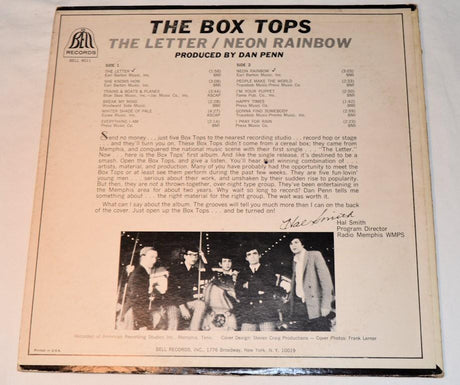 Box Tops - Letter Neon Rainbow