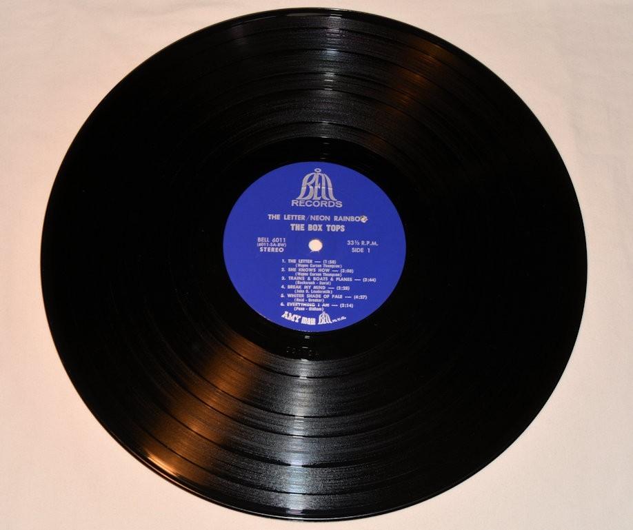 Box Tops - Letter Neon Rainbow