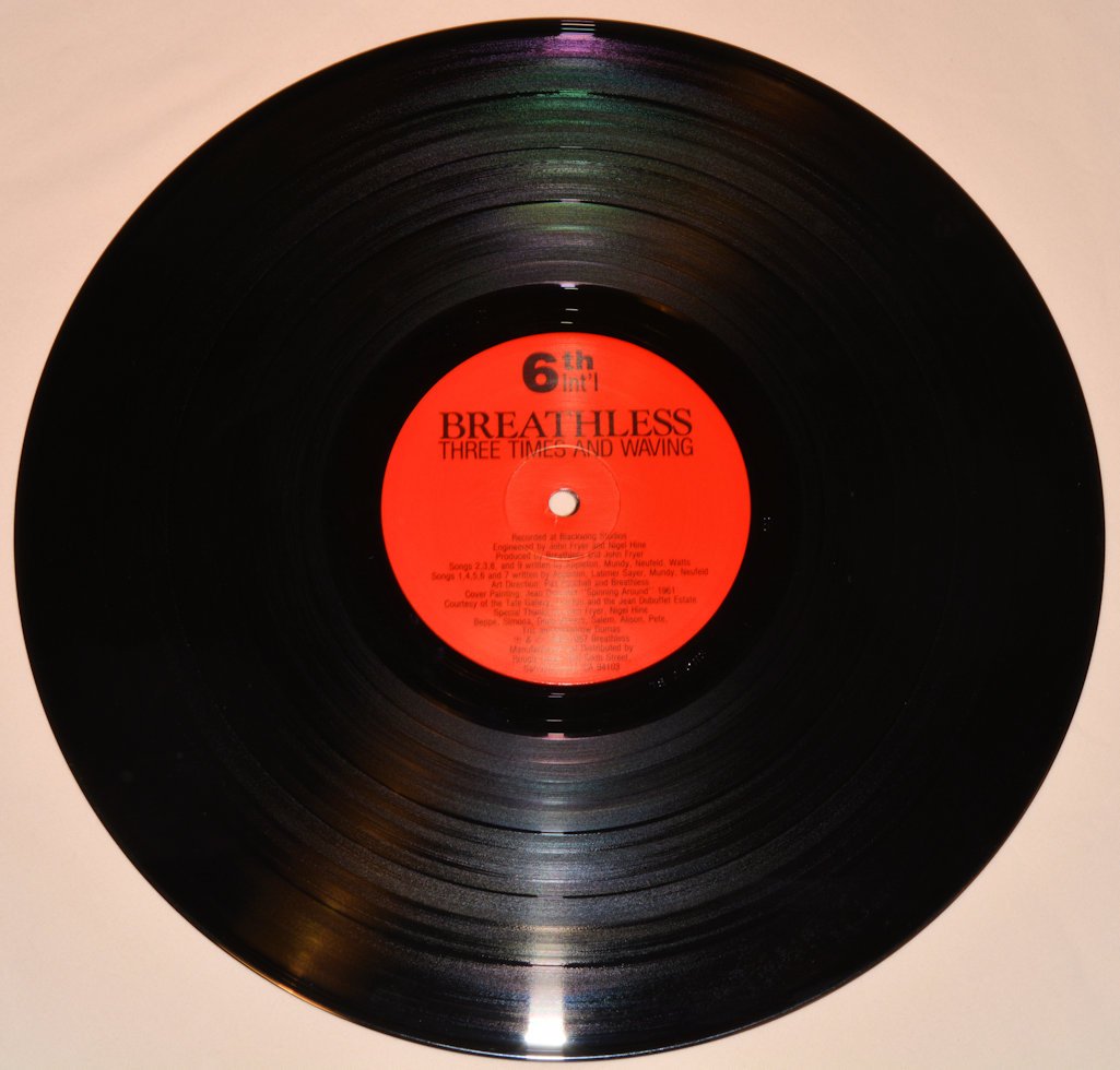 Breathless - Three Times And Waving