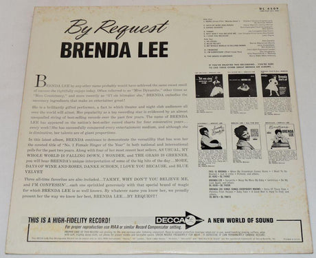 Lee, Brenda - By Request