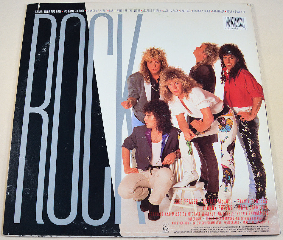Brighton Rock – Young, Wild And Free, Vinyl Record Album LP