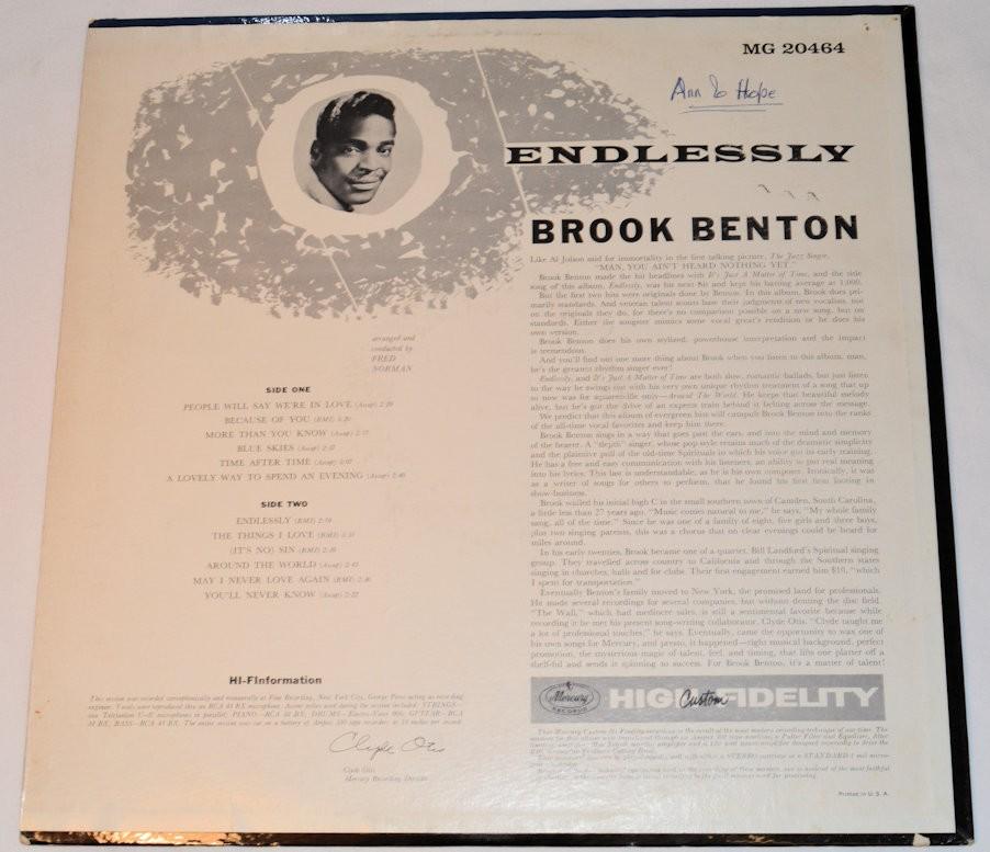 Benton, Brook - Endlessly