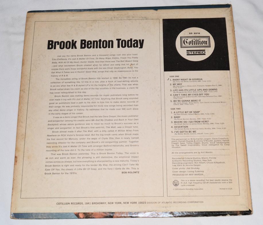 Benton, Brook - Today