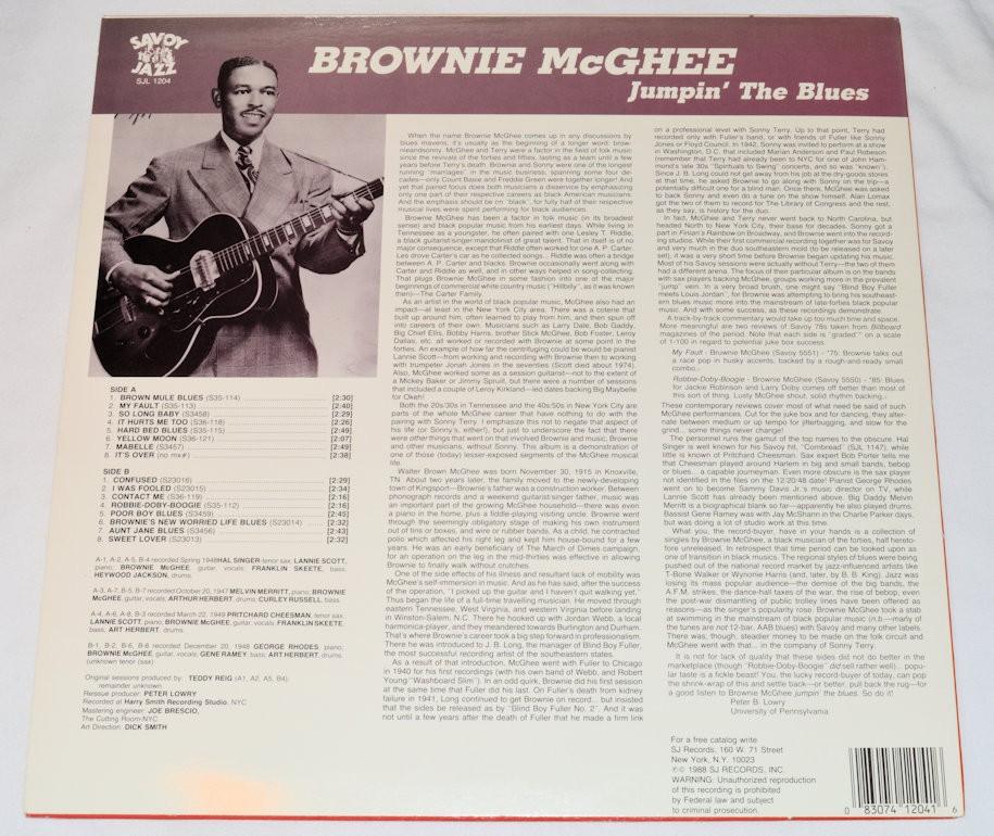 McGhee, Brownie - Jumpin The Blues