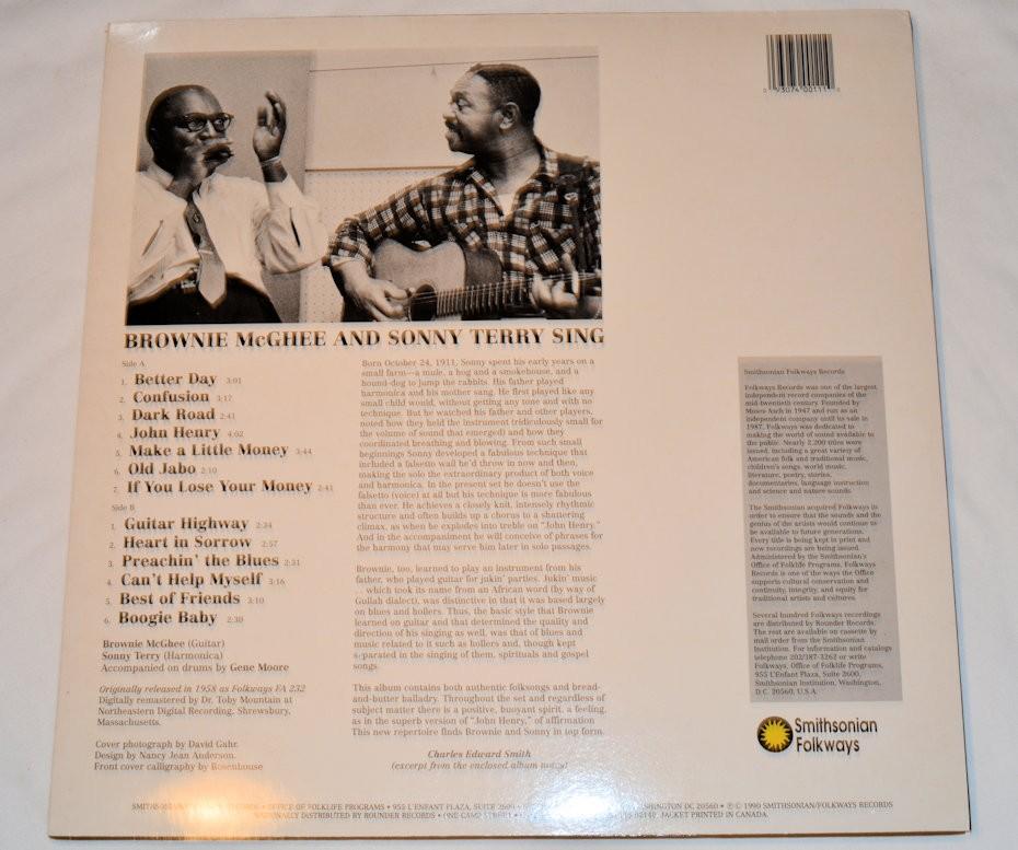 McGhee, Brownie - Sing