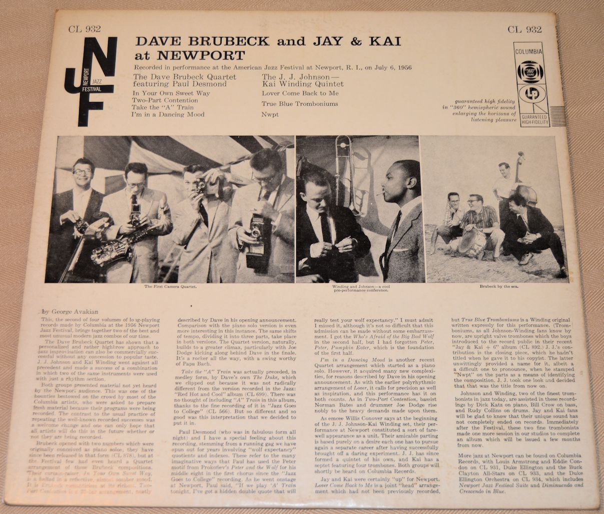 Brubeck, Dave - At Newport