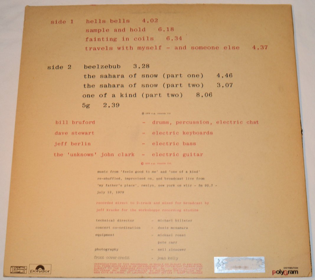 Bruford - The Bruford Tapes