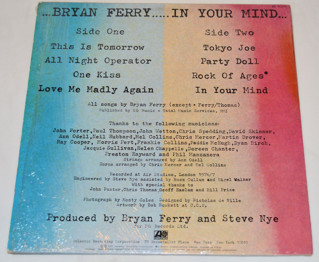 Ferry, Bryan - In Your Mind