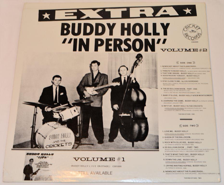 Holly, Buddy - In Person