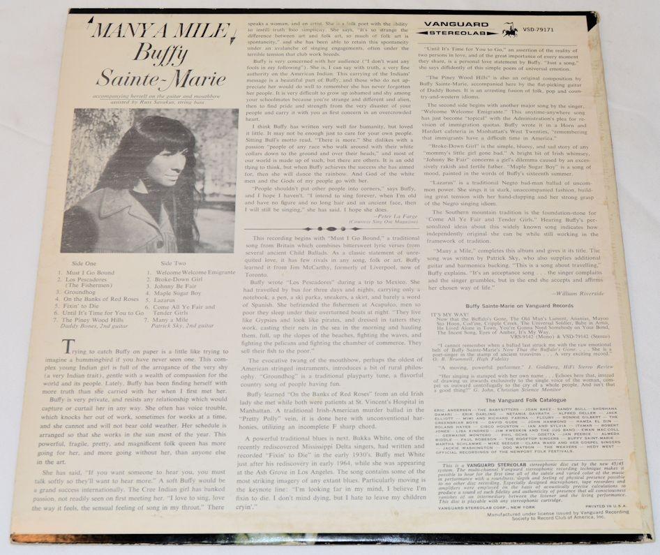 Sainte-Marie, Buffy - Many A Mile