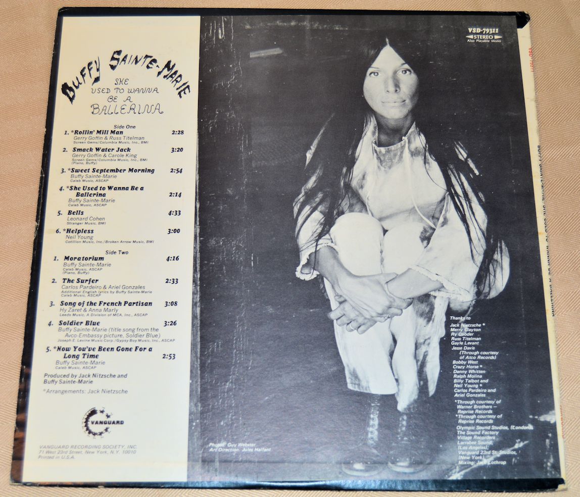 Sainte-Marie, Buffy - She Used To Wanna Be A Ballerina