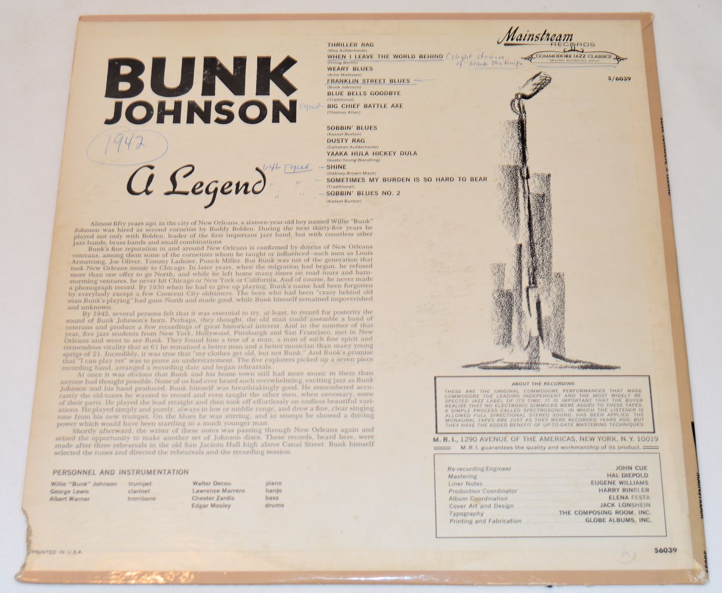 Johnson, Willie - A Legend