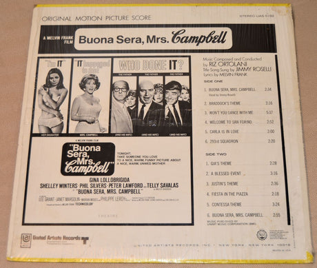 Soundtrack - Buona Sera, Mrs. Campbell