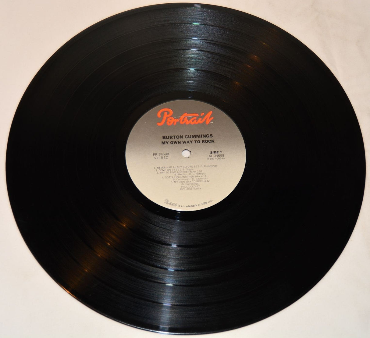 Cummings, Burton - My Own Way To Rock