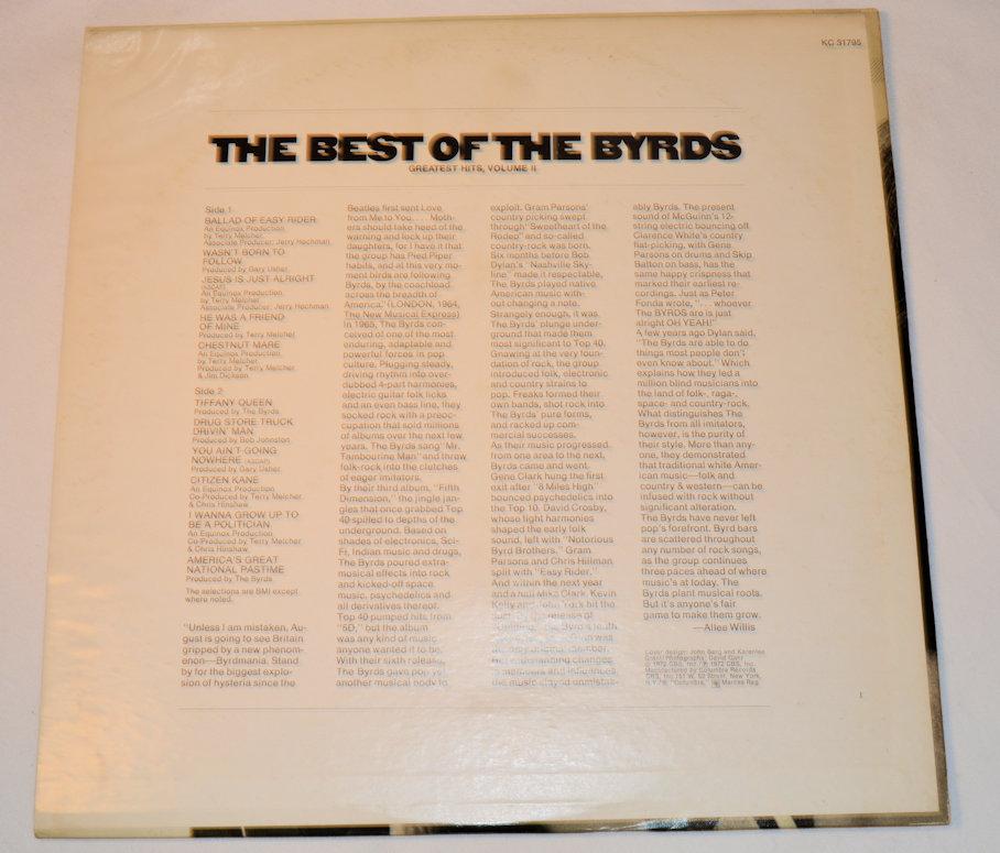 Byrds, The - Greatest Hits Vol II