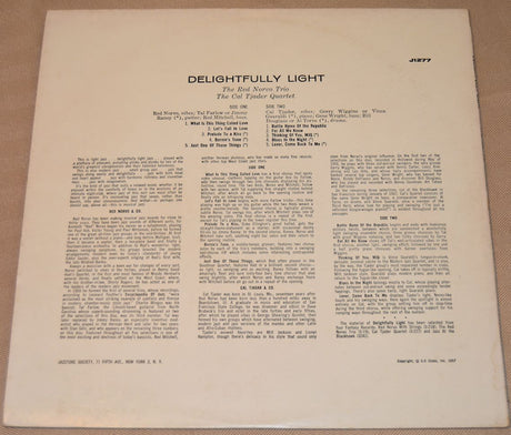Tjader Quartet / Red Norvo Trio - Delightfully Light