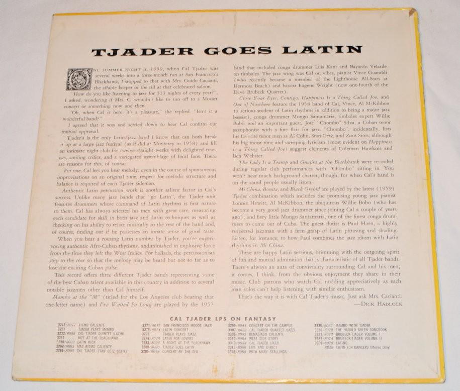 Tjader, Cal - Goes Latin