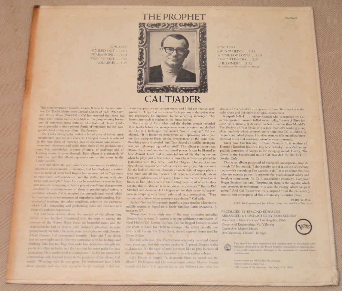 Tjader, Cal - The Prophet