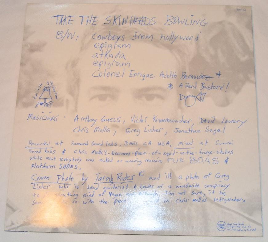 Camper Van Beethoven - Take The Skinheads Bowling