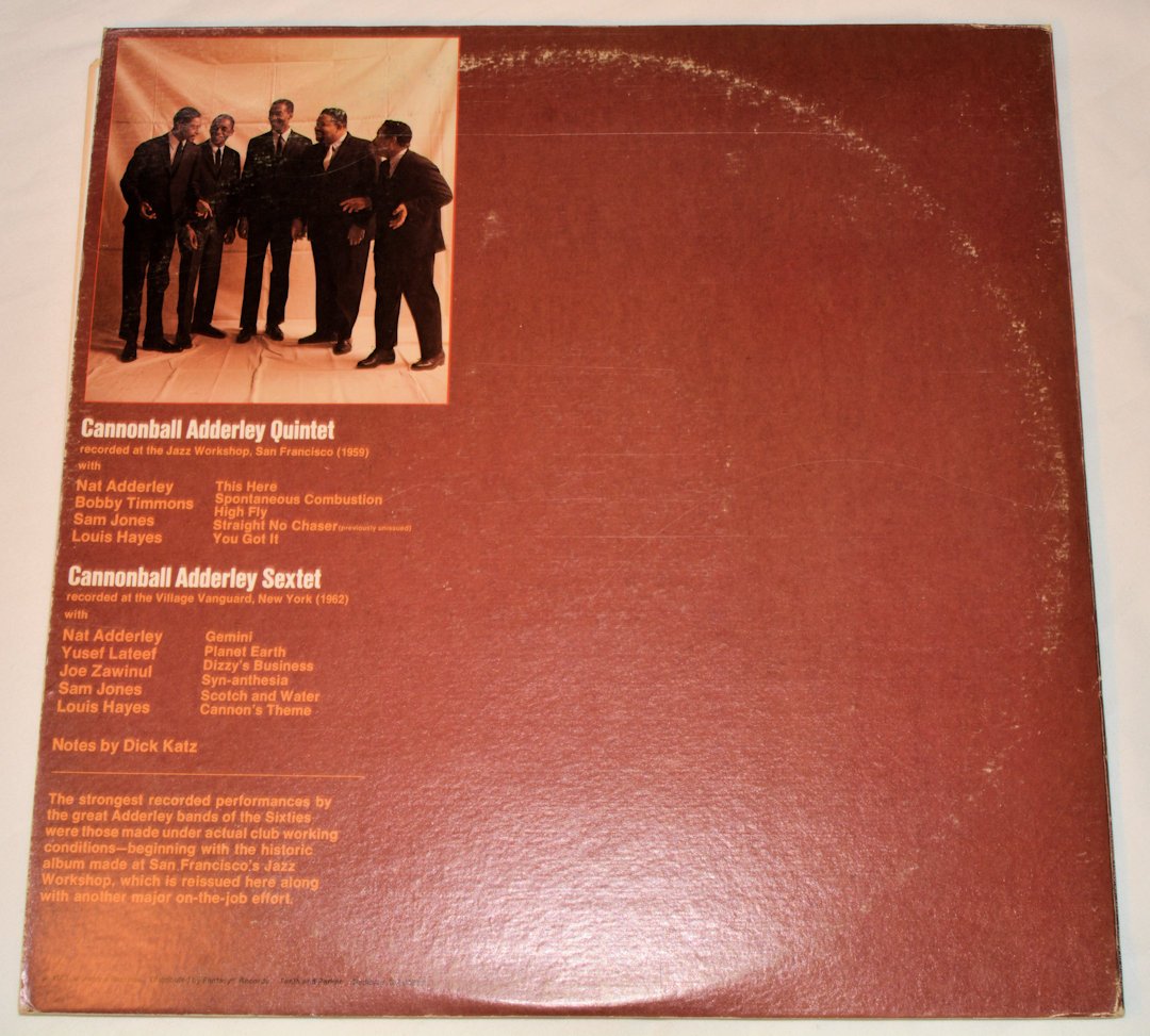 Adderley, Cannnonball - Coast To Coast