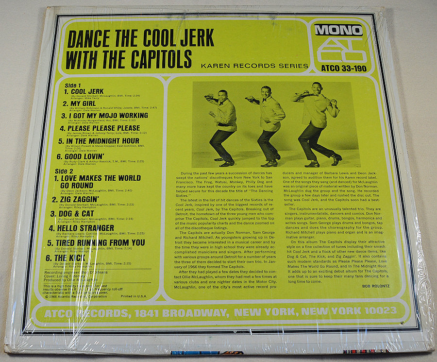 Capitols - Dance The Cool Jerk With