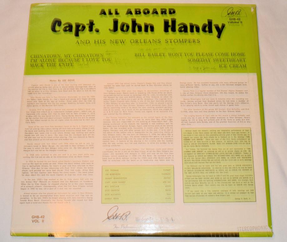 Handy, Capt John - All Aboard II