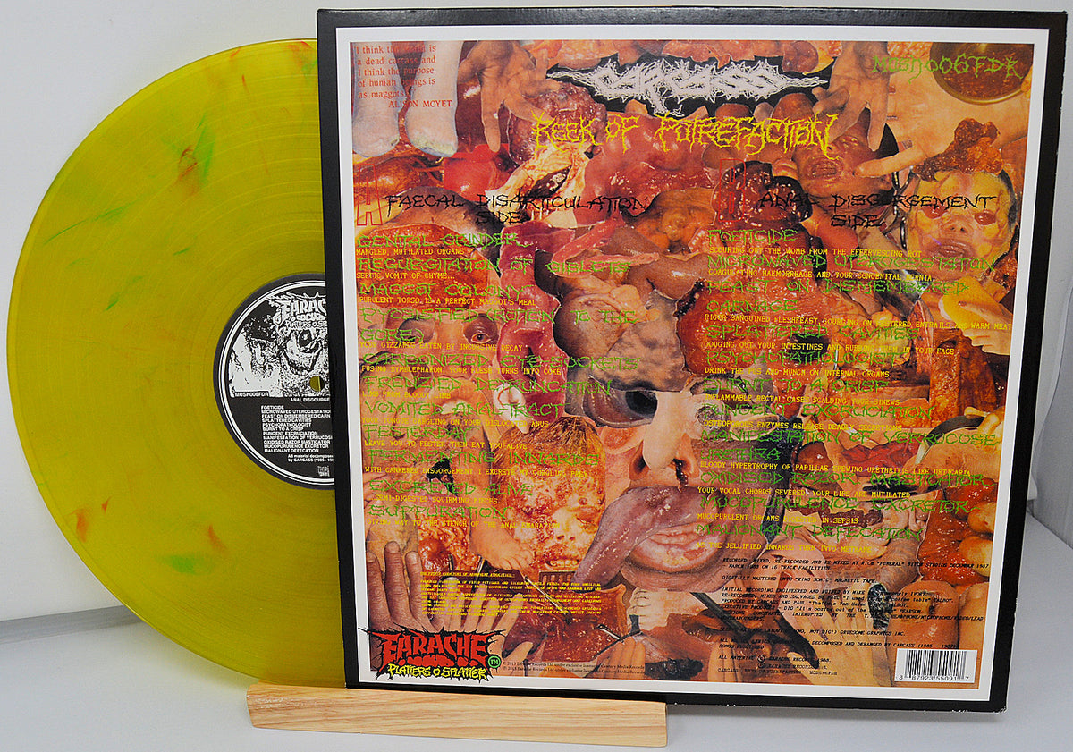 Putrafraction Carcass – Reek Of Putrefaction, Vinyl Record Album LP 887923550917 ...
