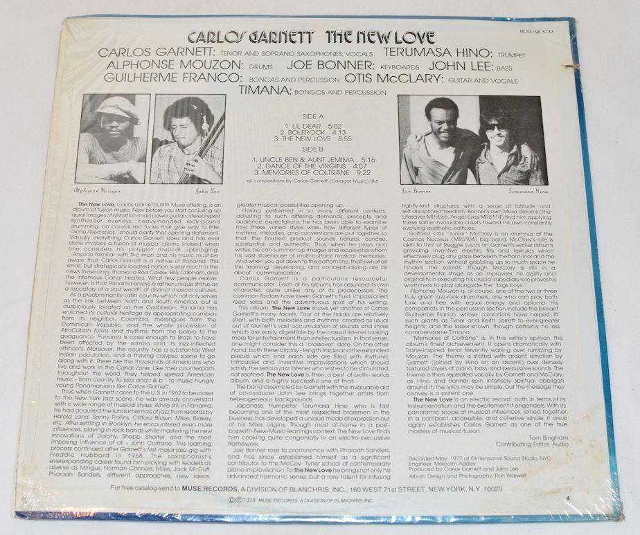 Garnett, Carlos - New Love